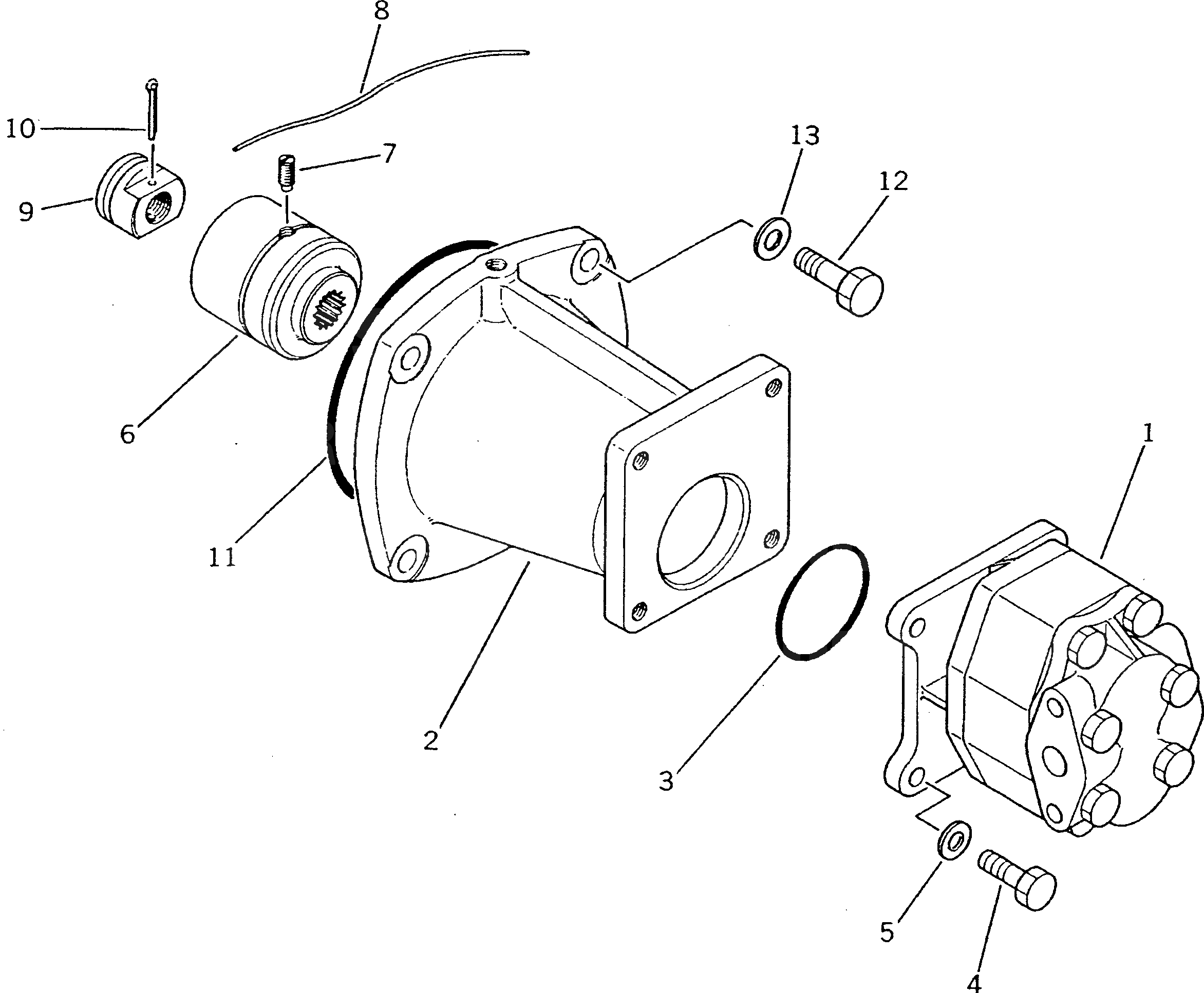 Кольцо уплотнительное (O-Ring) 07000-13065  Komatsu