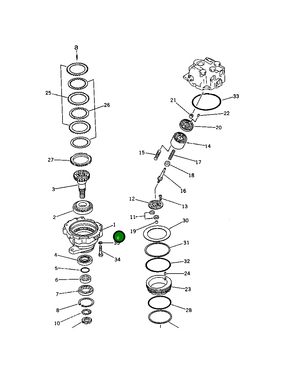 Болт 201-25-41130 Komatsu