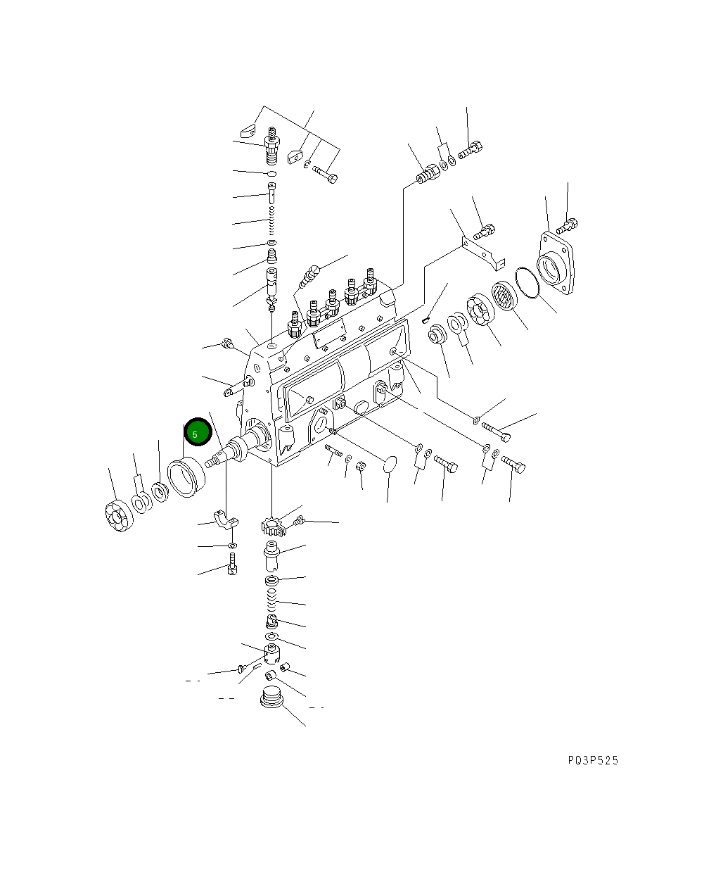 Кольцо DK131311-0100 Komatsu