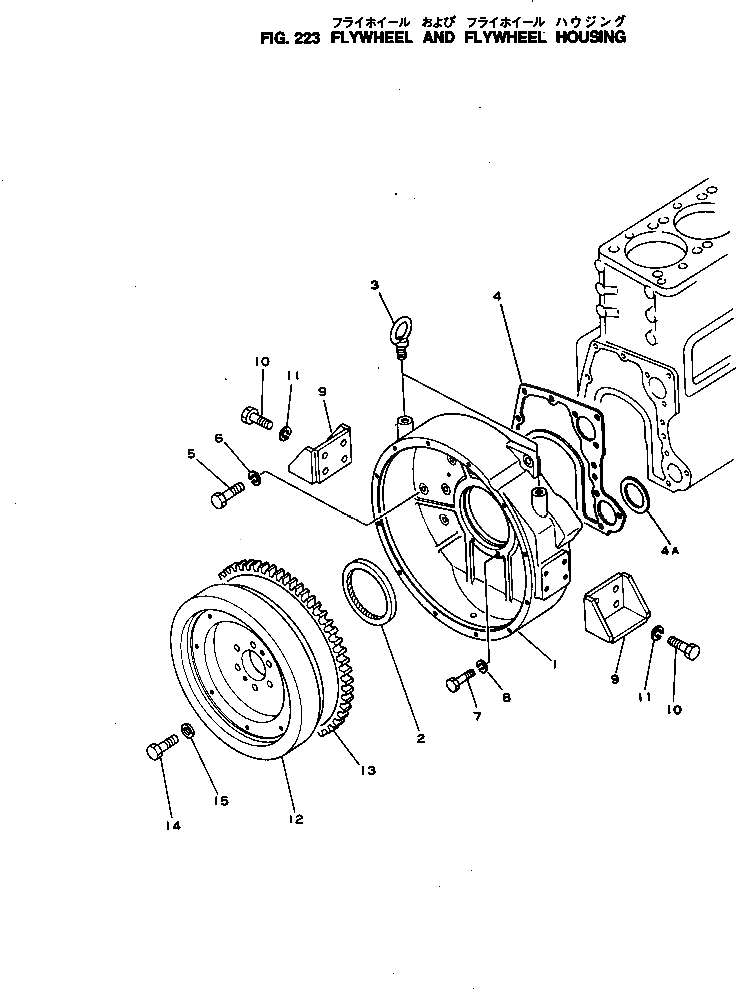 Болт 6114-31-1510  Komatsu