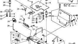 Панель 258-20-16120 Komatsu