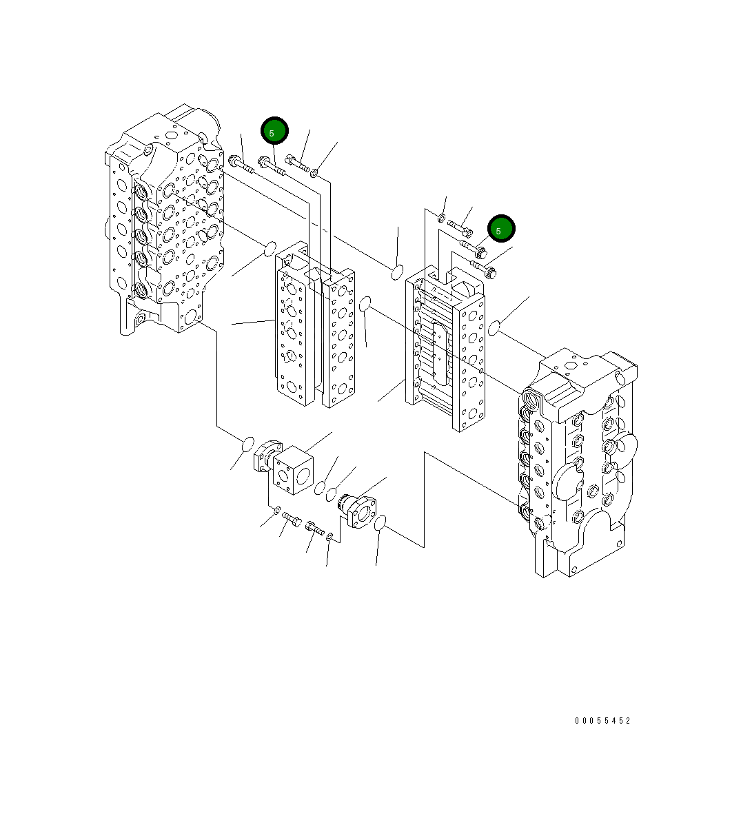 Болт 01437-01450 Komatsu