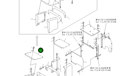 Крышка 20Y-54-24291 Komatsu