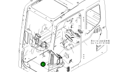 Крышка 208-53-12151 Komatsu