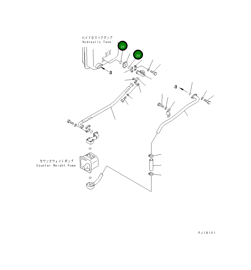 Кольцо уплотнительное (O-Ring) 07000-53038 Komatsu