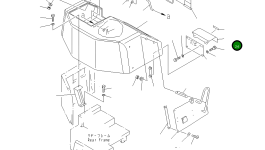 Крышка 26A-860-1250 Komatsu