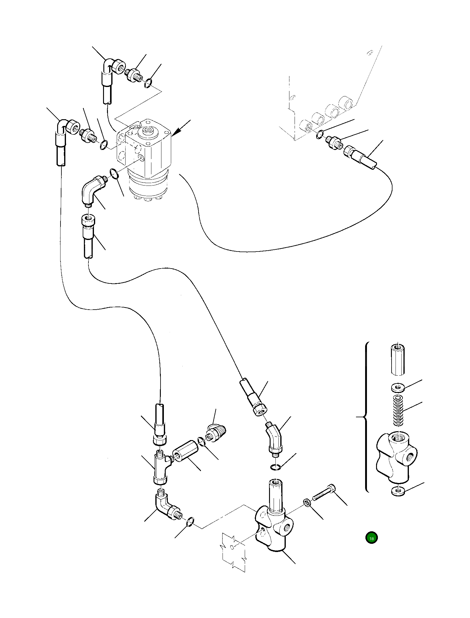 Болт 801015002 Komatsu