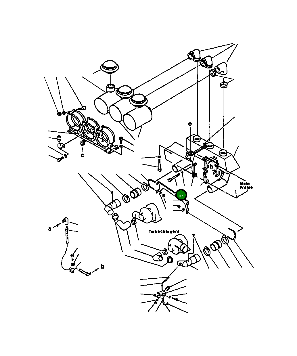 Болт 22D-43-17520 Komatsu