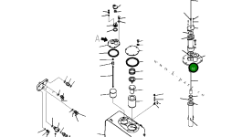 Кольцо уплотнительное (O-Ring) 20Y-962-B680 Komatsu