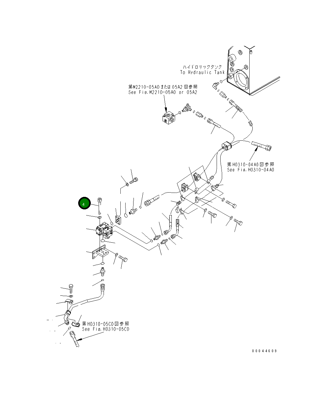 Болт 01252-61080 Komatsu