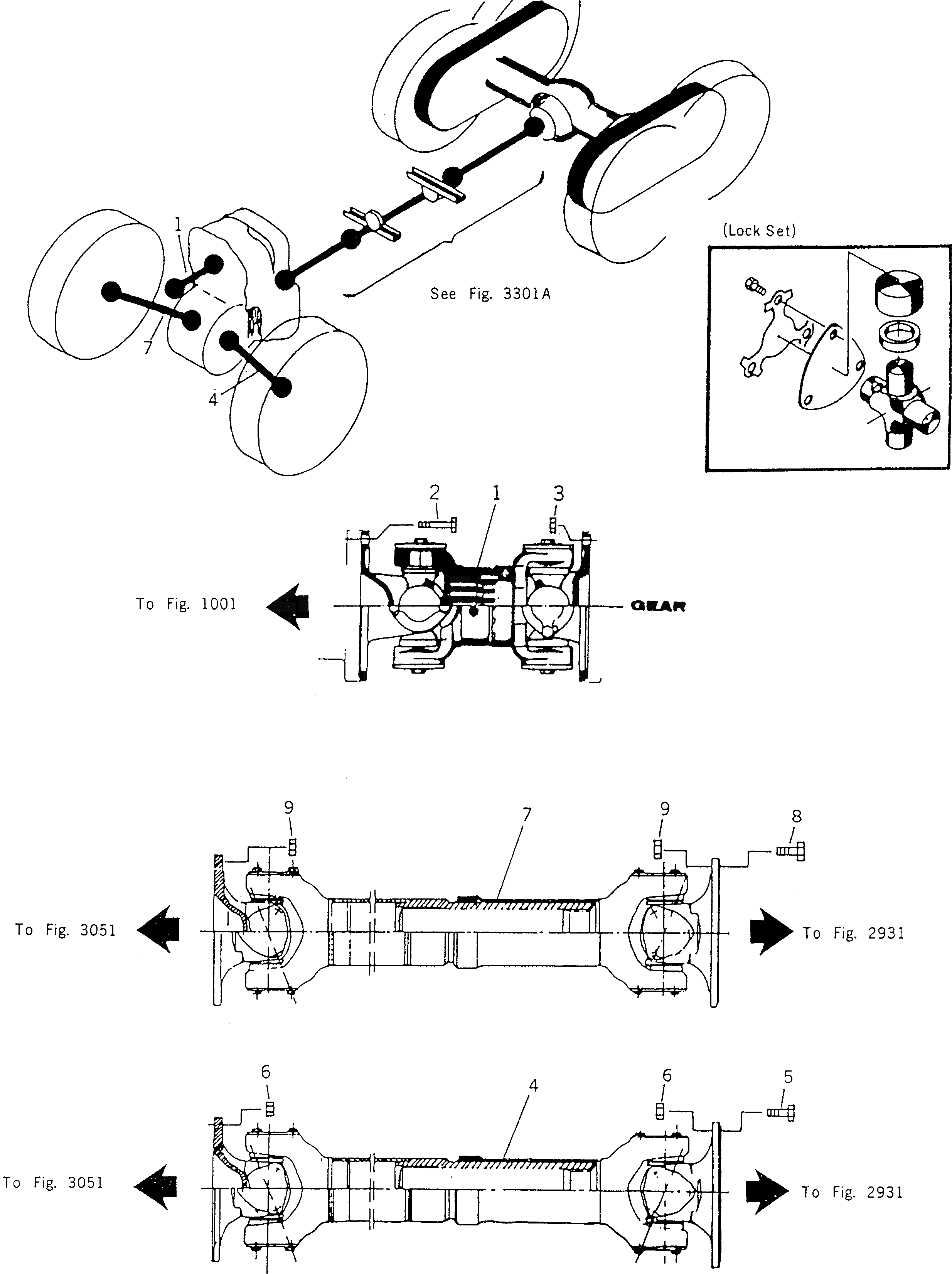 Болт BW153038  Komatsu