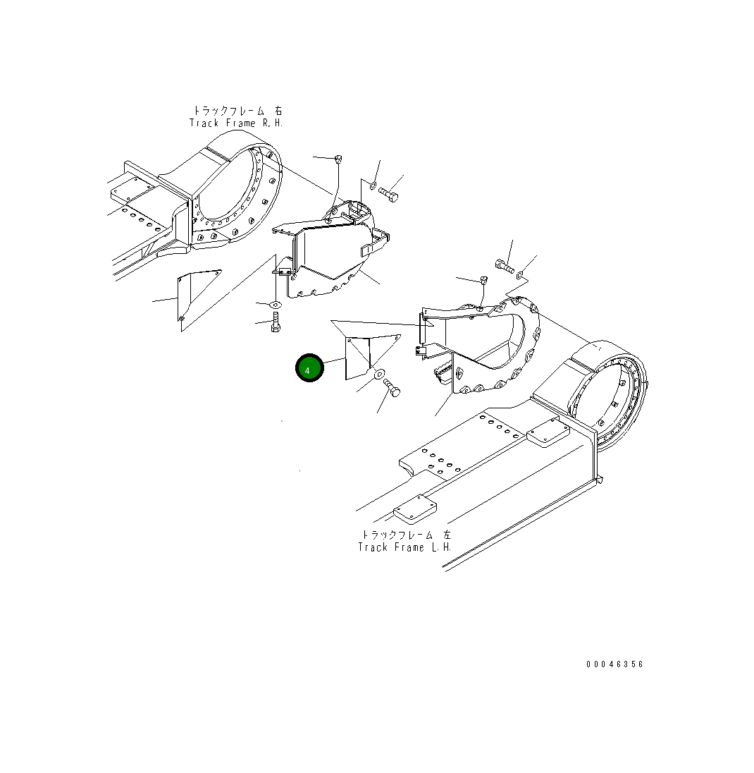 Крышка 209-30-41330 Komatsu