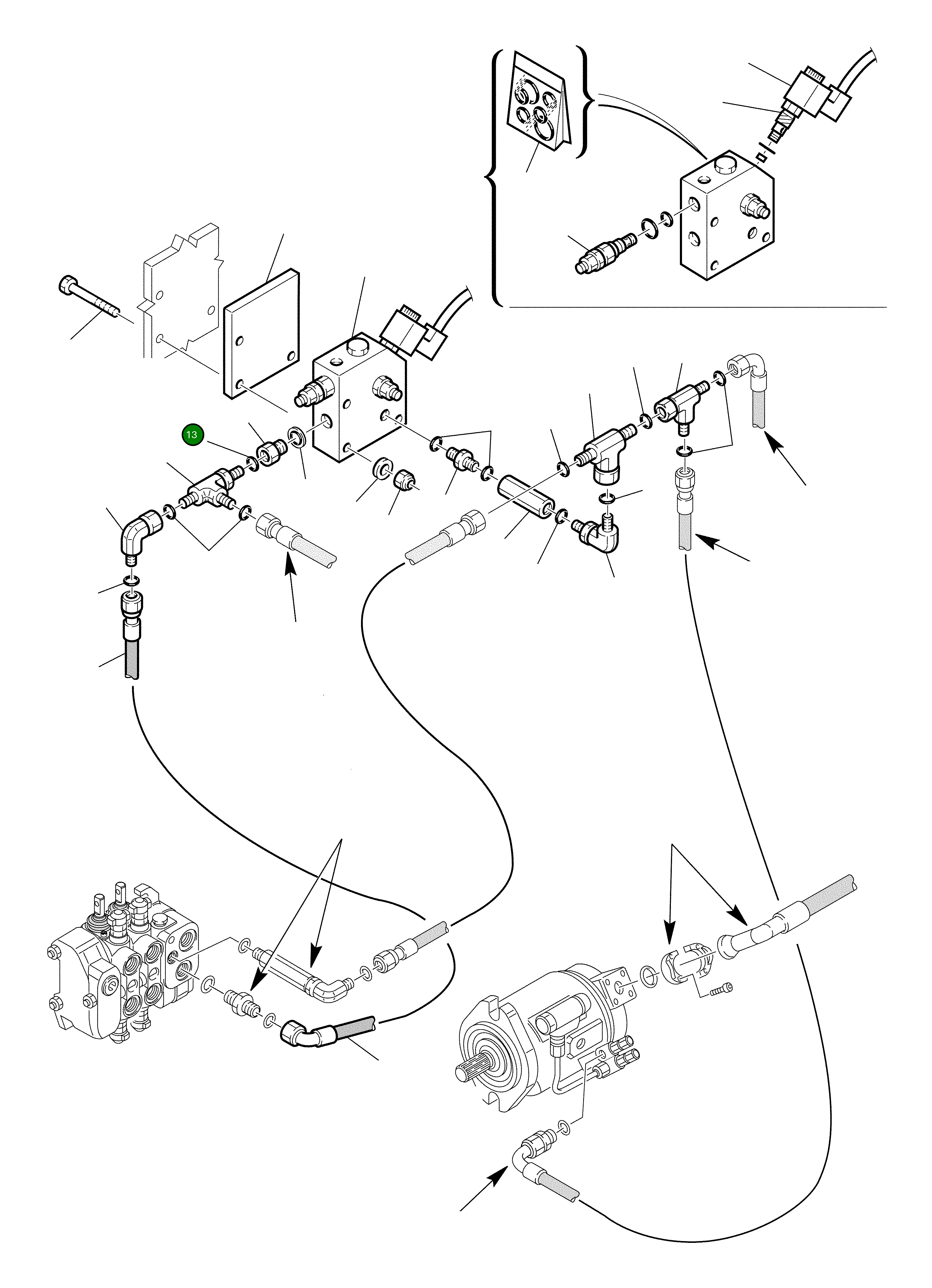 Кольцо уплотнительное (O-Ring) 855505119 Komatsu