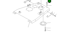 Крышка 154-55-19721 Komatsu
