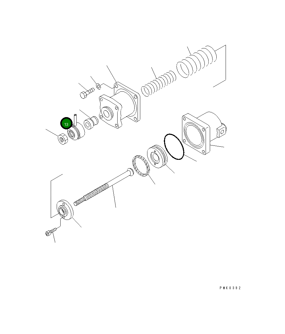 Крышка 22T-34-11230 Komatsu