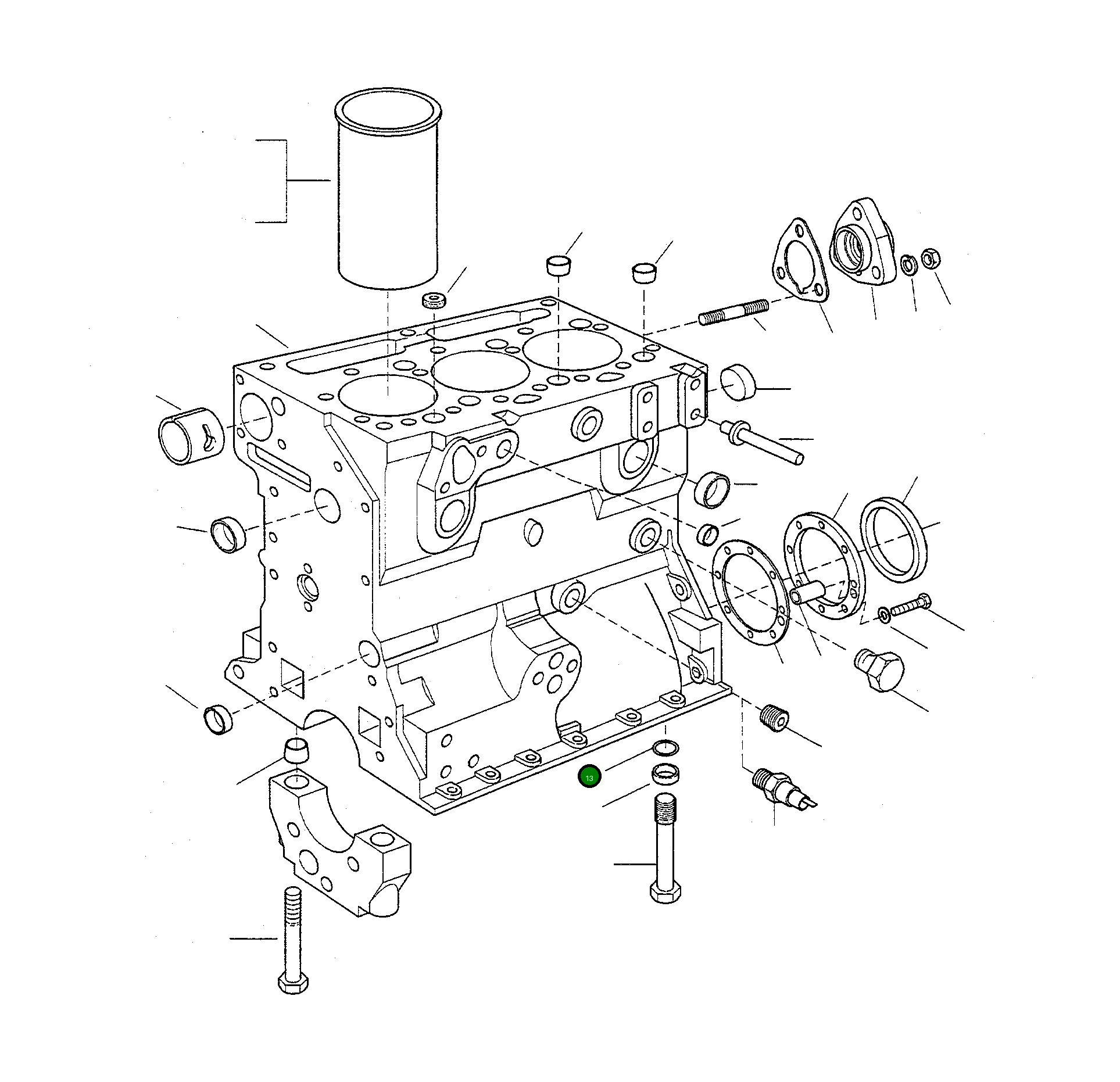 Кольцо уплотнительное (O-Ring) 4910852M1 Komatsu