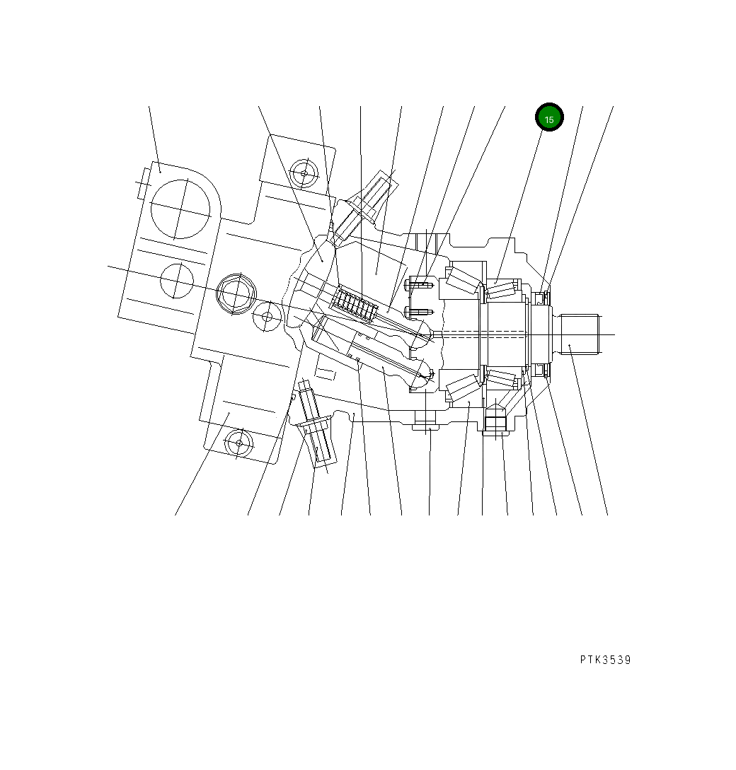 Болт 20E-60-K2370 Komatsu