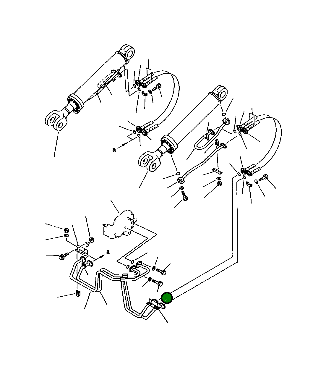 Болт 07327-21040 Komatsu