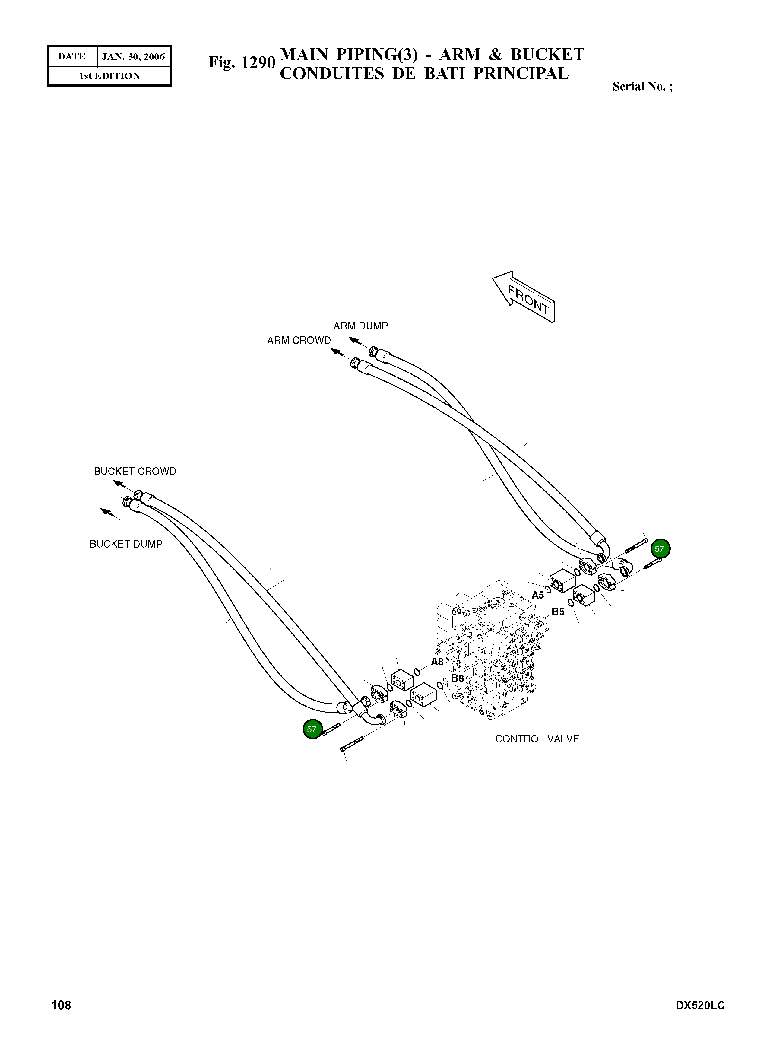 Болт S2219866 Komatsu