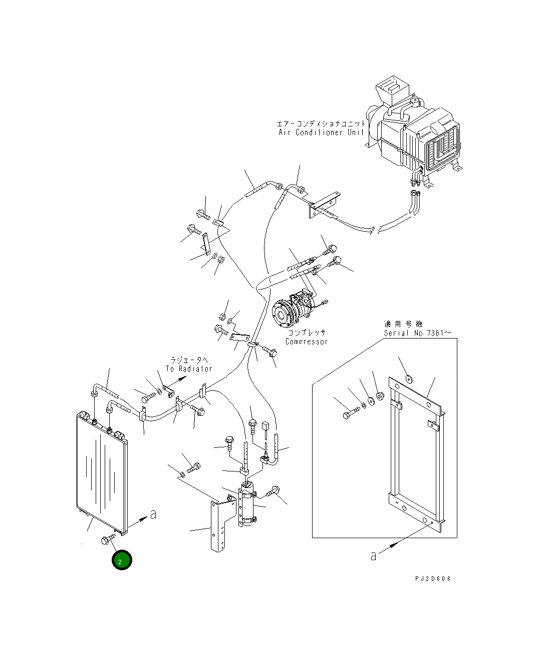 Болт 01435-00816 Komatsu