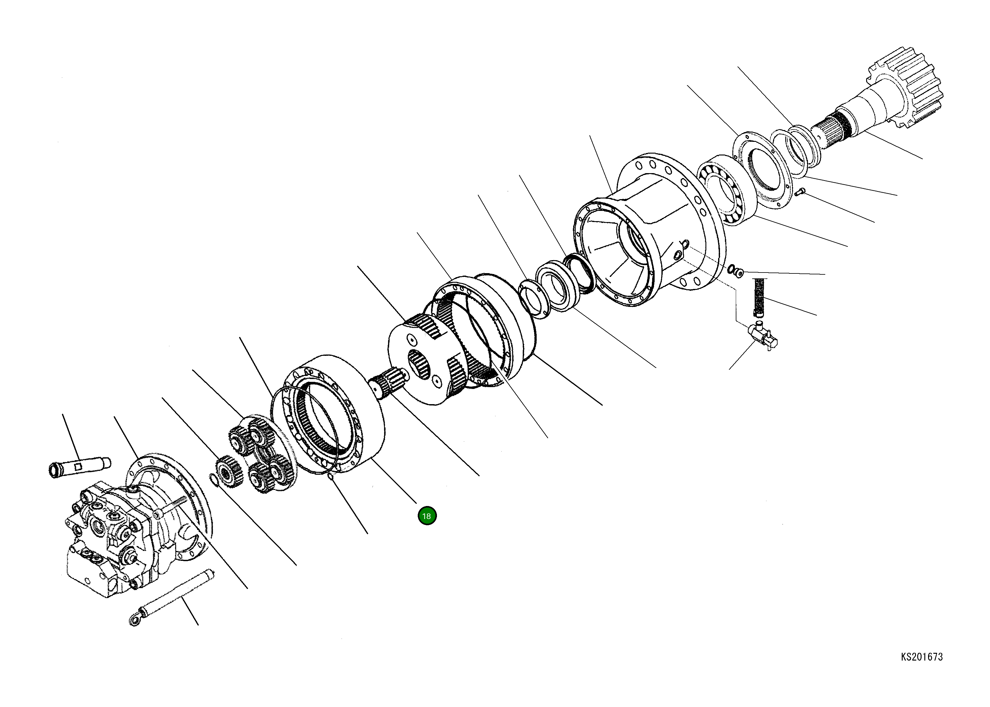 Крышка 20J2632310  Komatsu