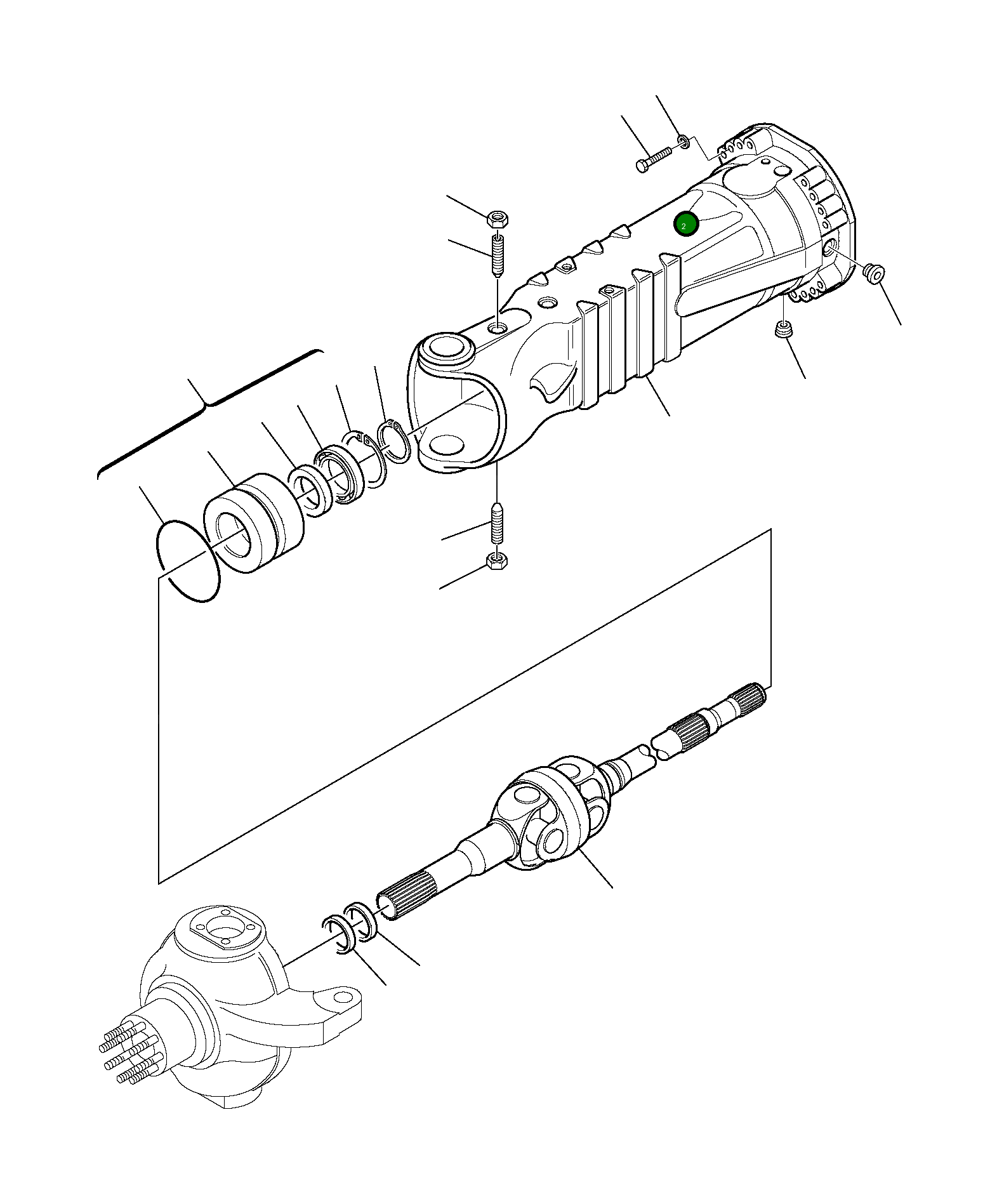 Болт 226-22-11581 Komatsu