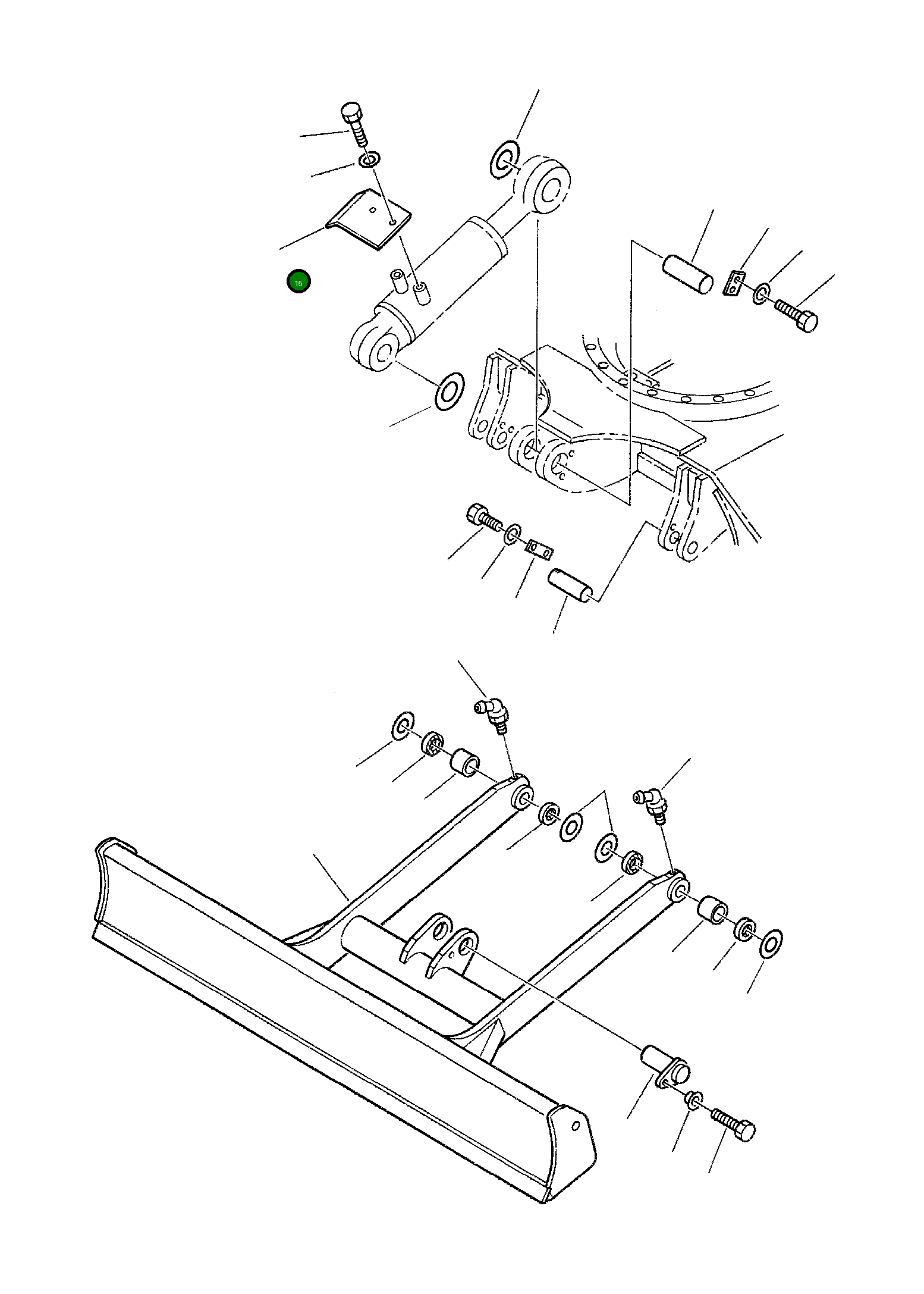 Крышка 3F30A7606 Komatsu