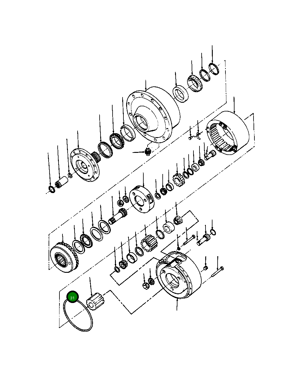Кольцо уплотнительное (O-Ring) 149 414 Komatsu