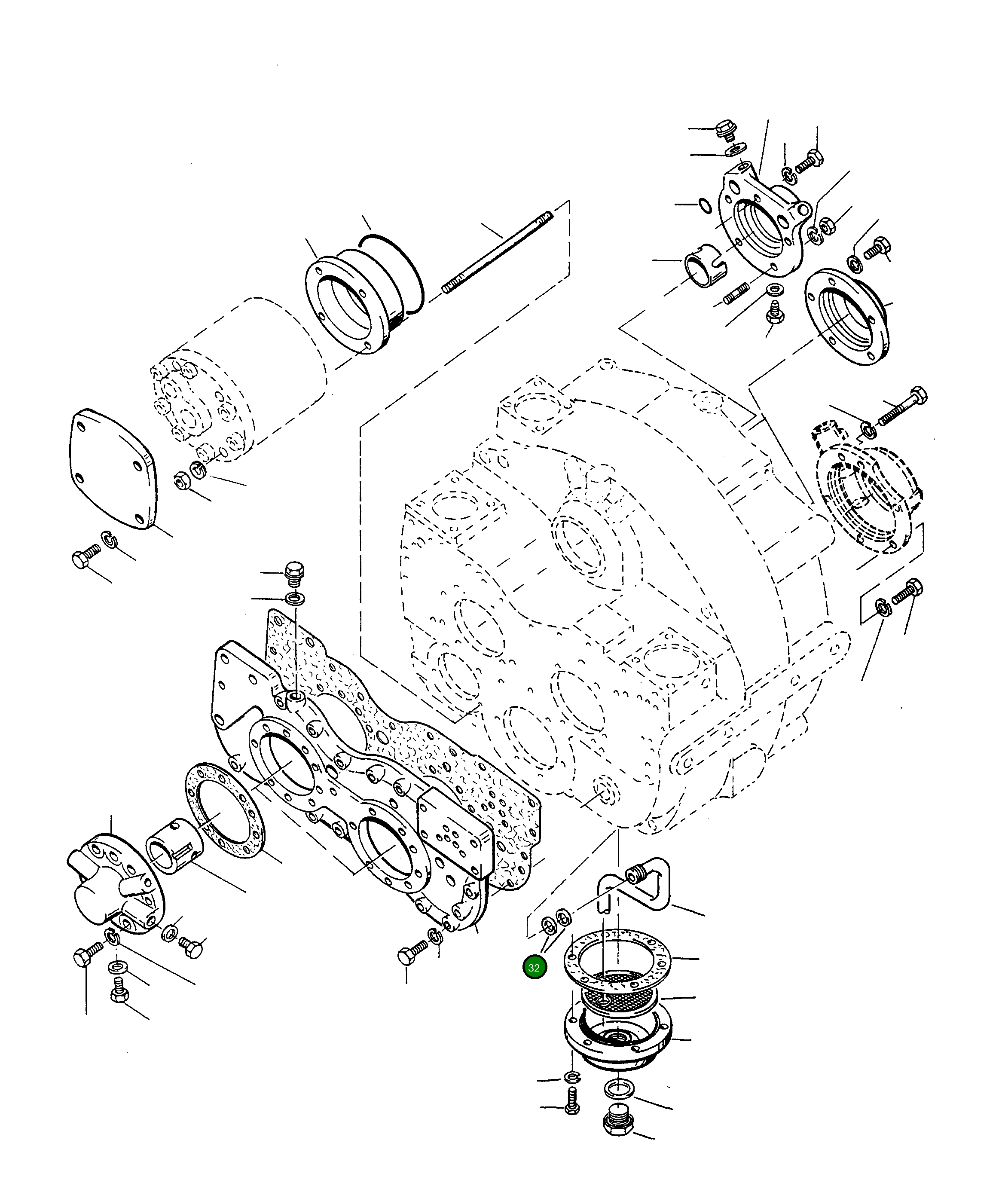 Кольцо уплотнительное (O-Ring) 1444797X1 Komatsu