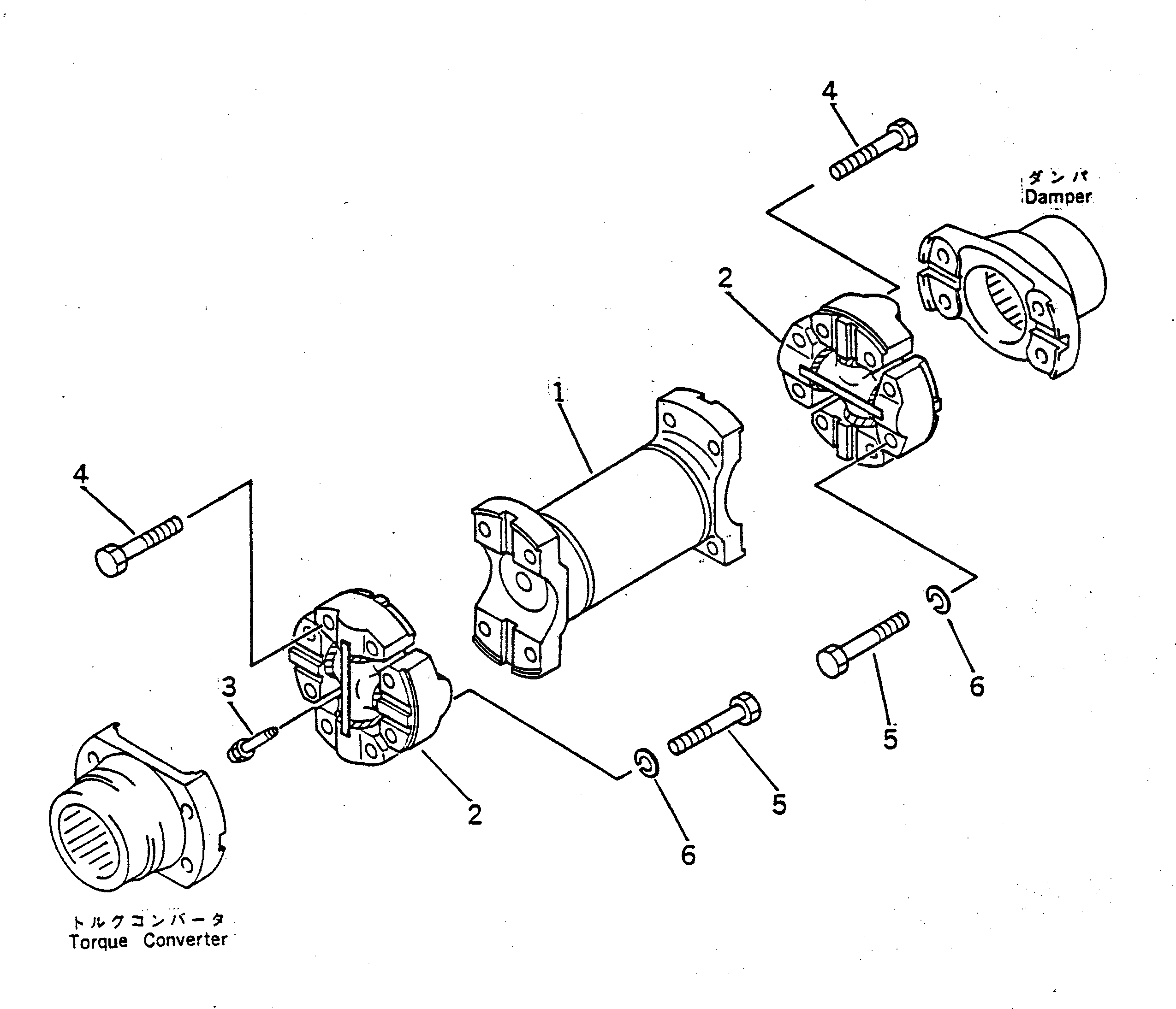Болт 22W-20-11110  Komatsu