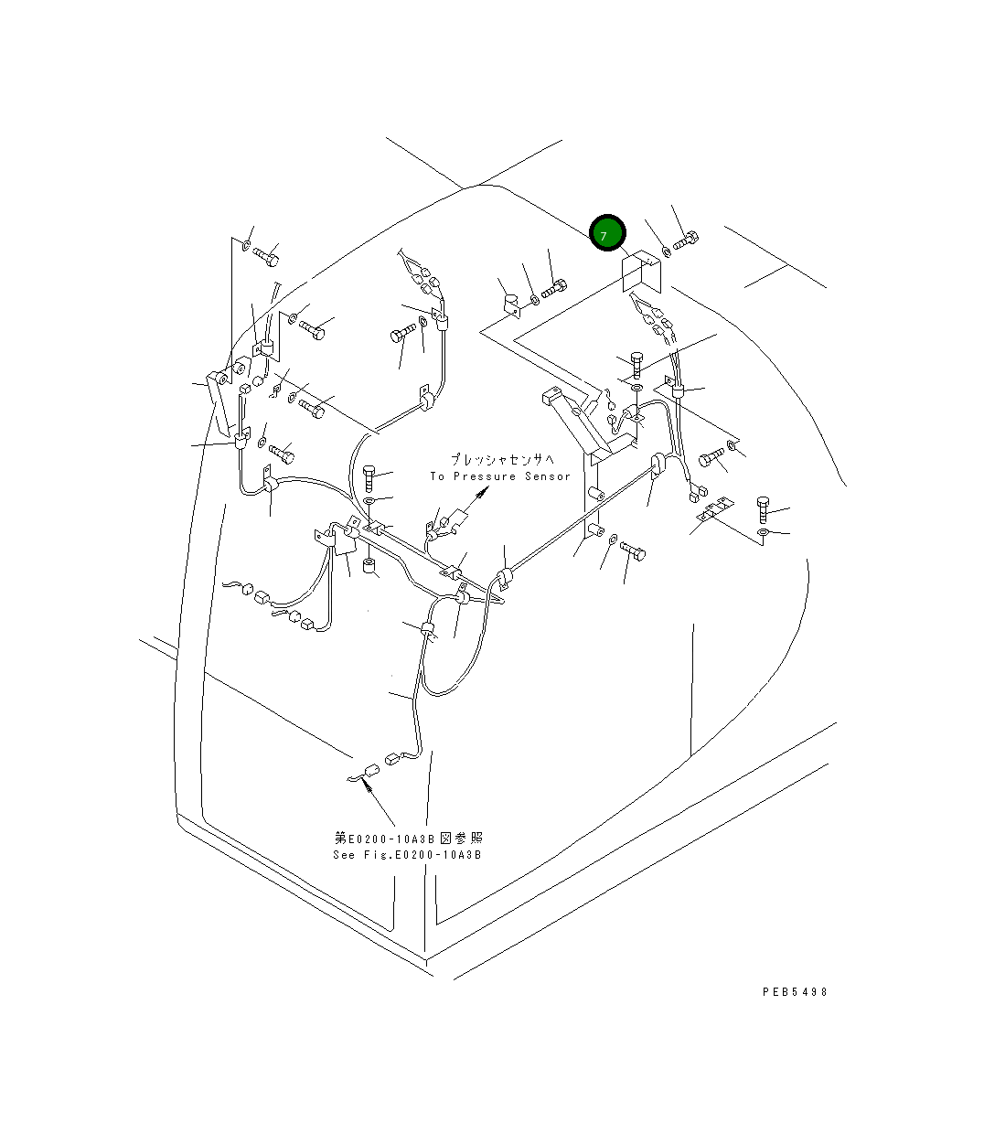 Крышка 20Y-06-22271  Komatsu