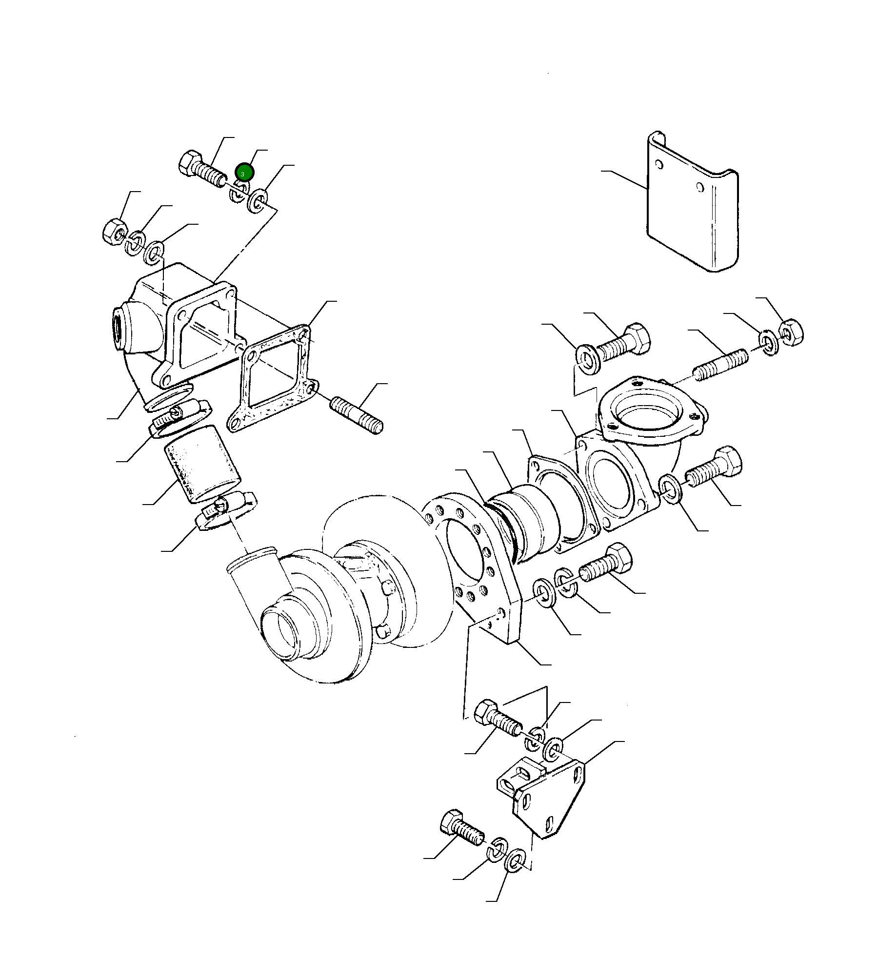 Болт PK0748415 Komatsu