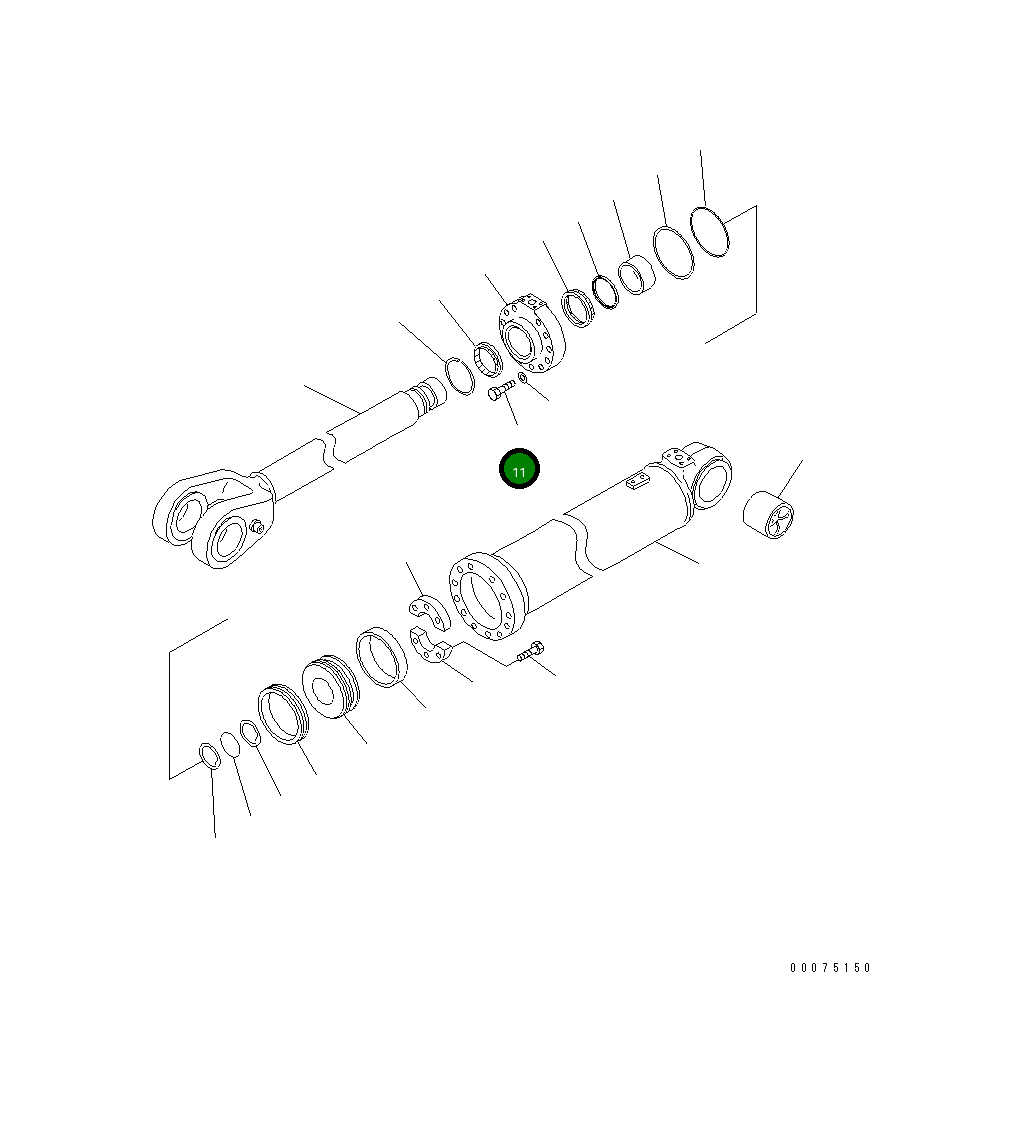 Болт 01010-82000 Komatsu
