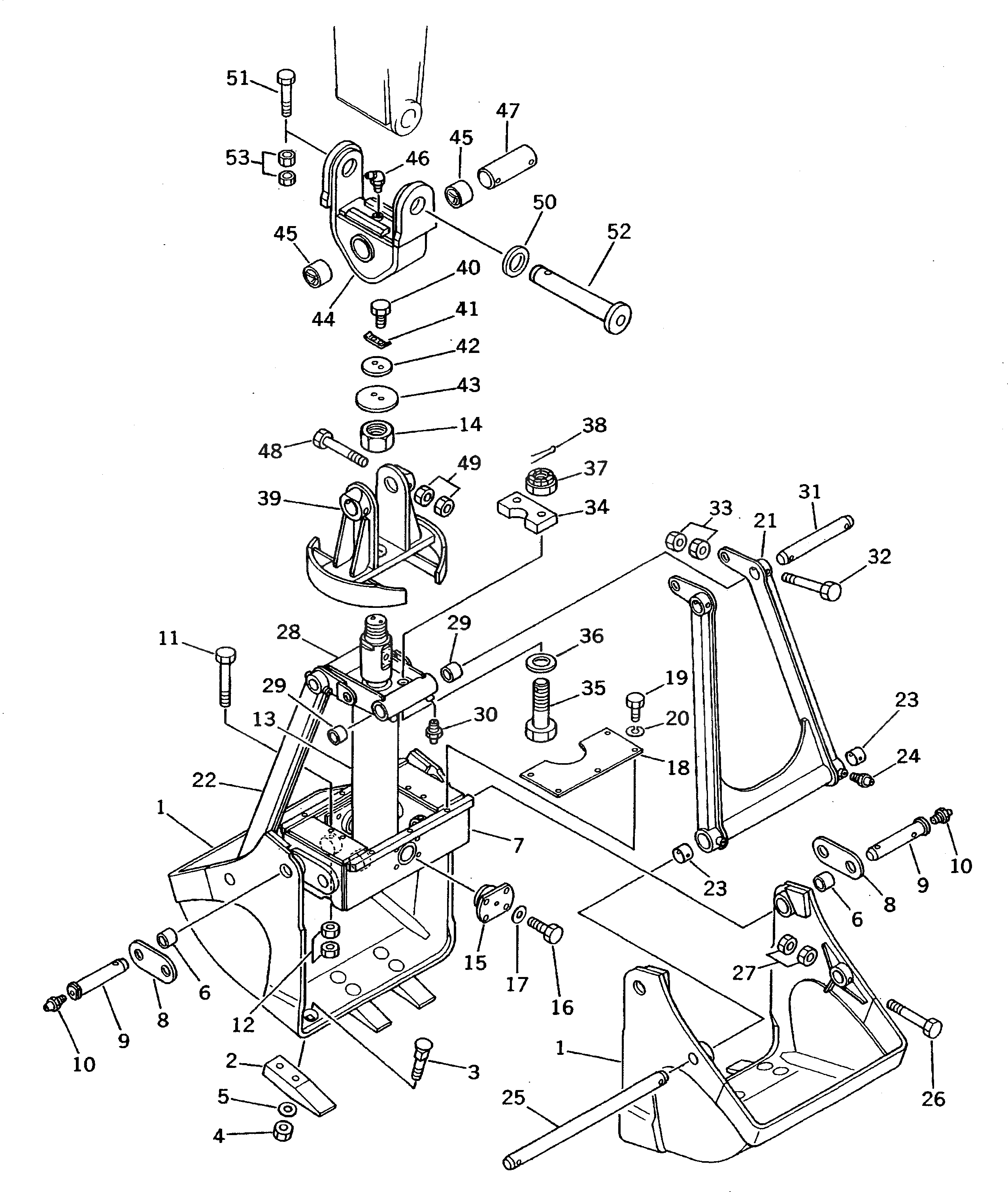 Болт 01010-31450 Komatsu
