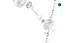 Кольцо 706-86-53540 Komatsu