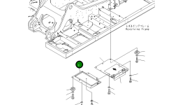 Крышка 21M-54-13181 Komatsu