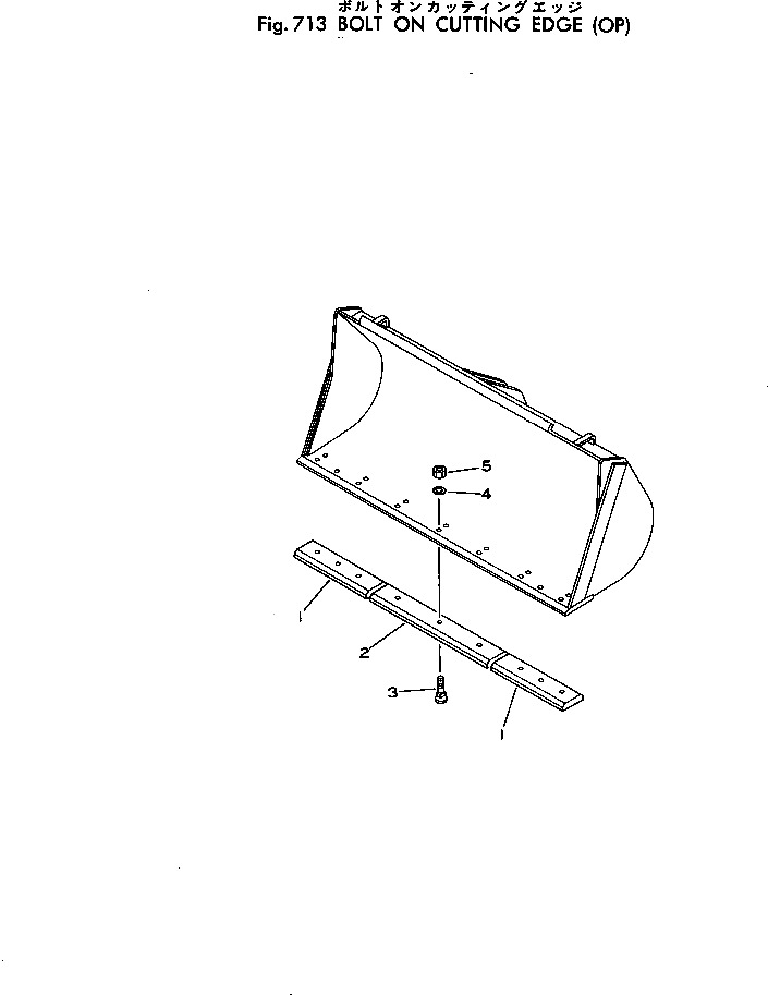 Болт 02090-10855 Komatsu