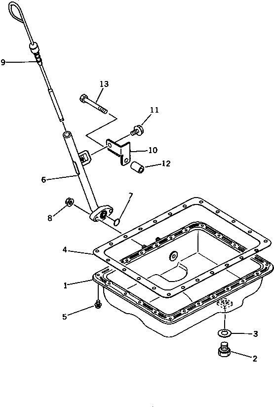 Болт YM26014-080142  Komatsu