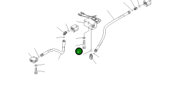 Болт 20K-62-35590 Komatsu