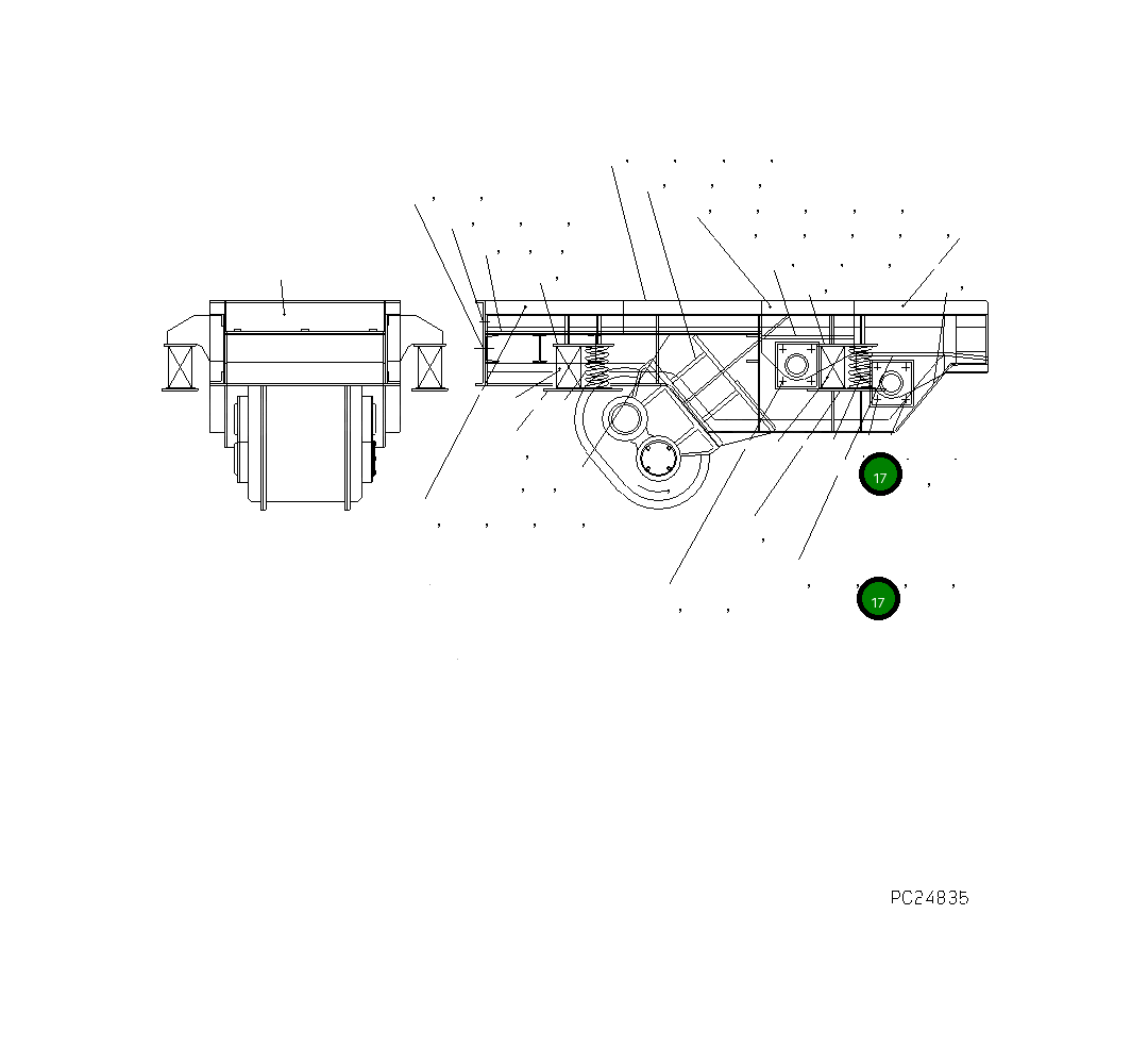 Болт KNKFF21172  Komatsu
