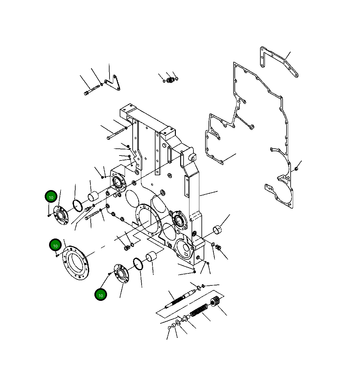 Болт 1307 833 H1 Komatsu