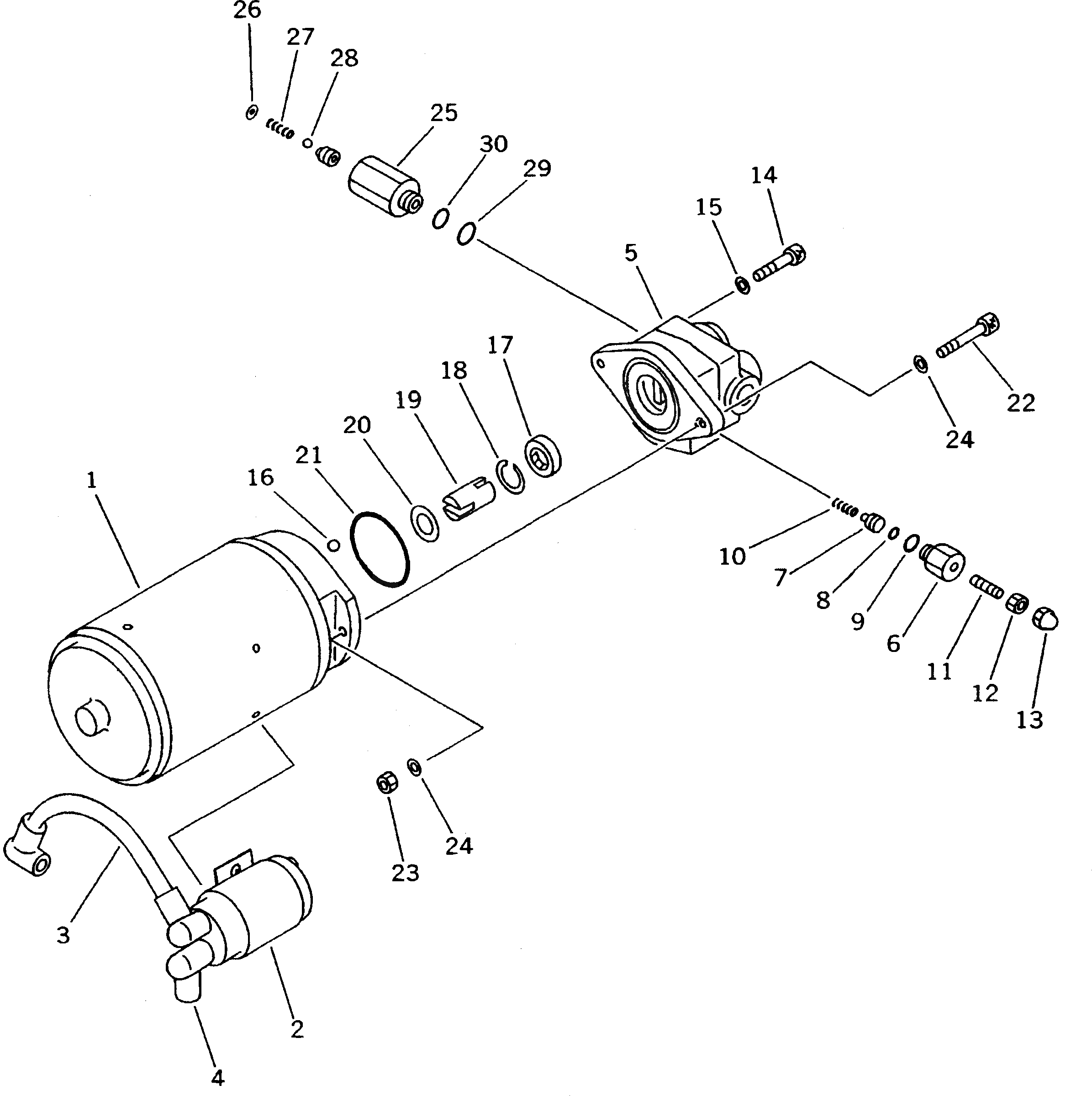 Болт 235-40-32290 Komatsu