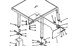 Защитный кожух 154-978-1250 Komatsu