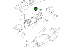 Крышка,L.H 154-30-47260 Komatsu