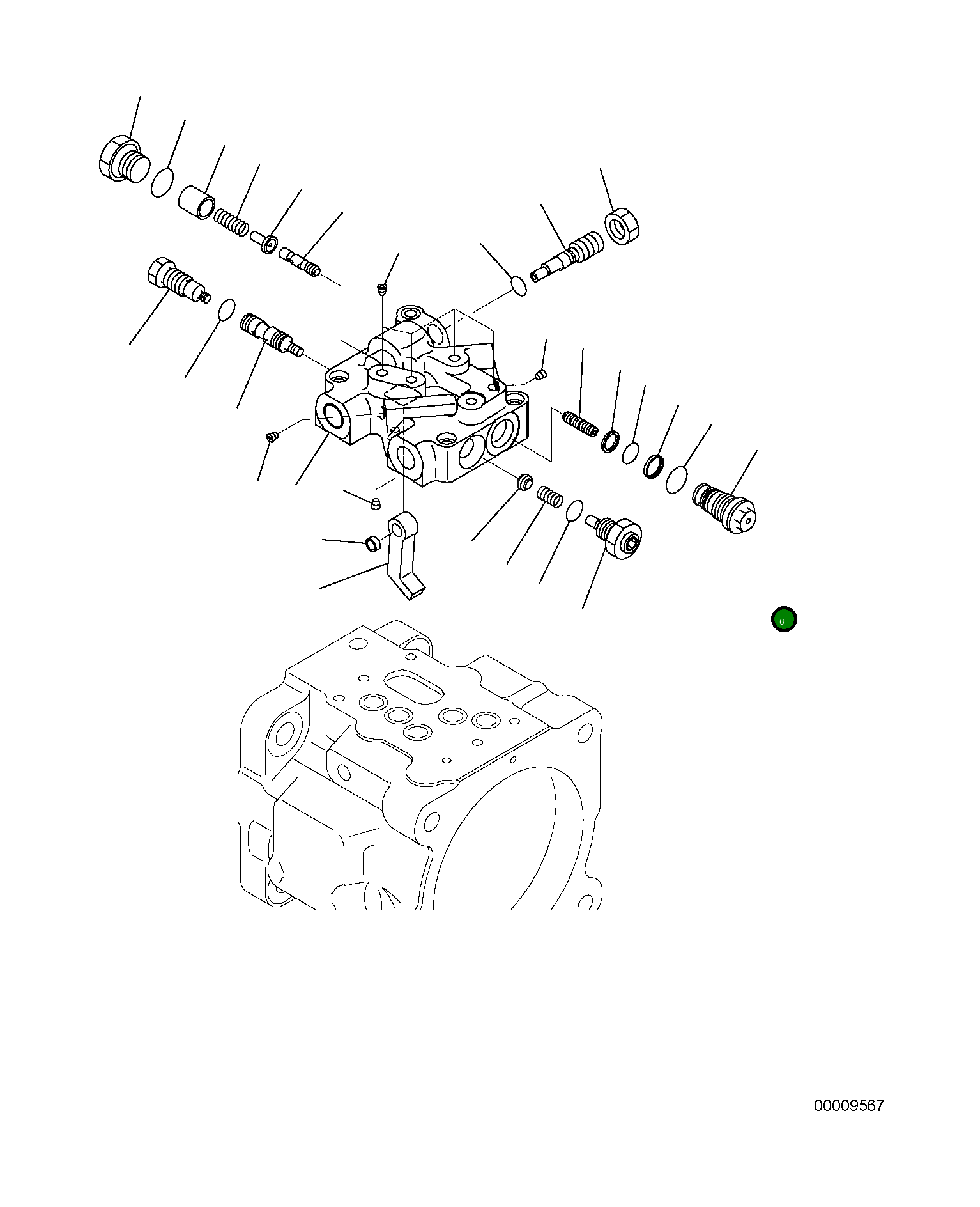 Кольцо уплотнительное (O-Ring)  07000-11010  Komatsu