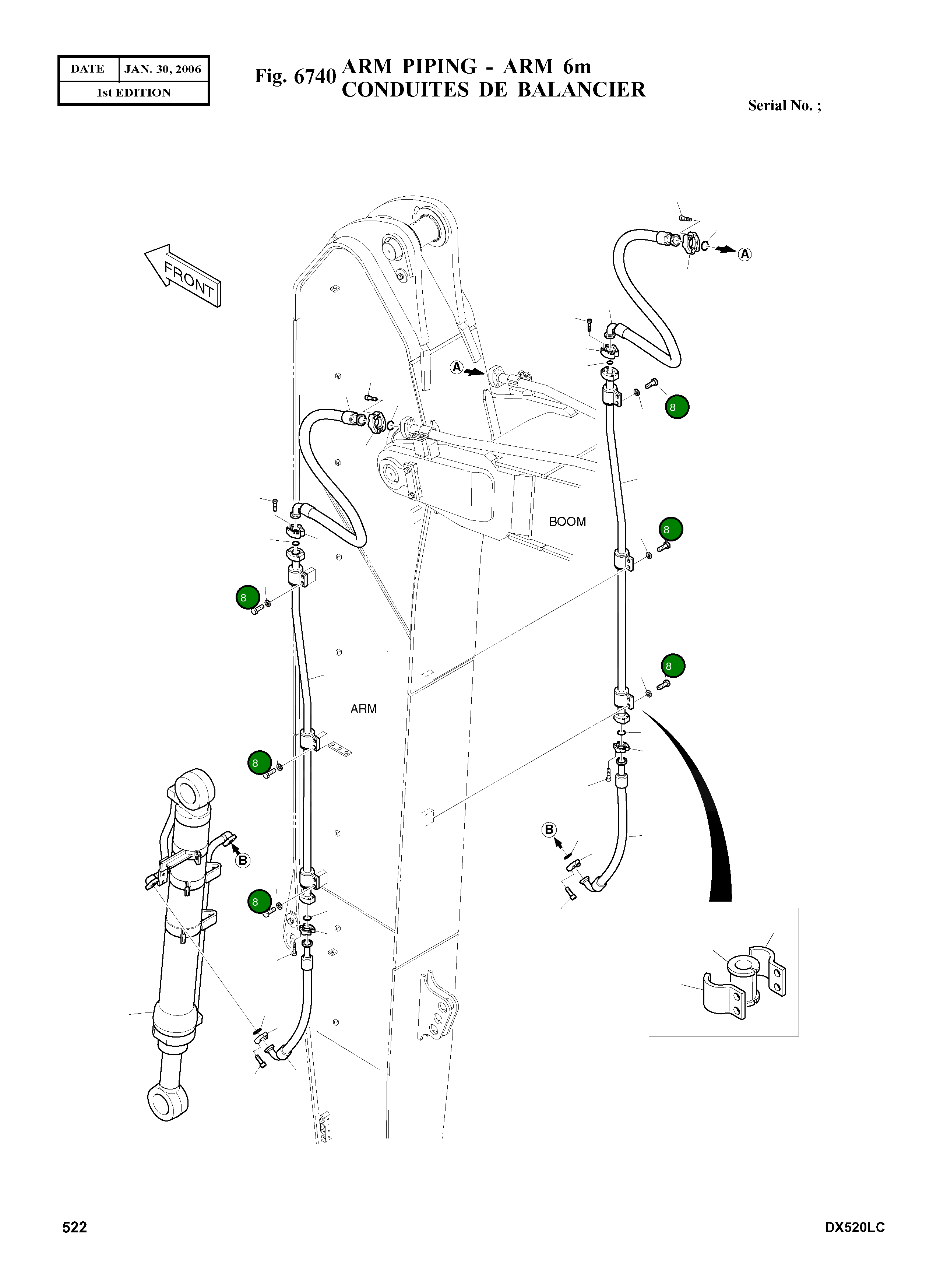 Болт S0562766 Komatsu