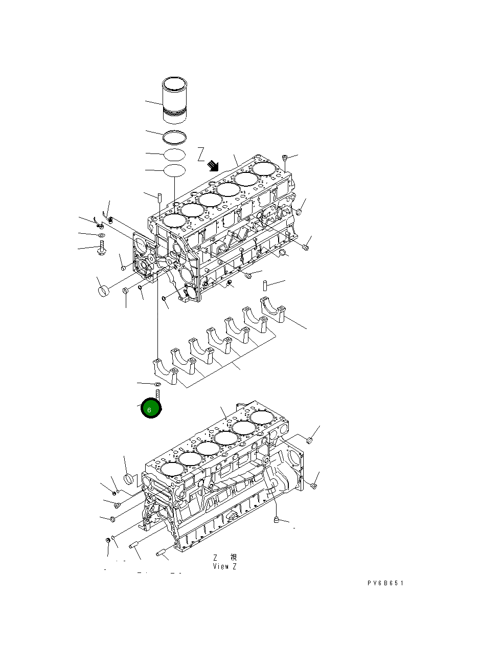 Болт 6217-21-1710 Komatsu
