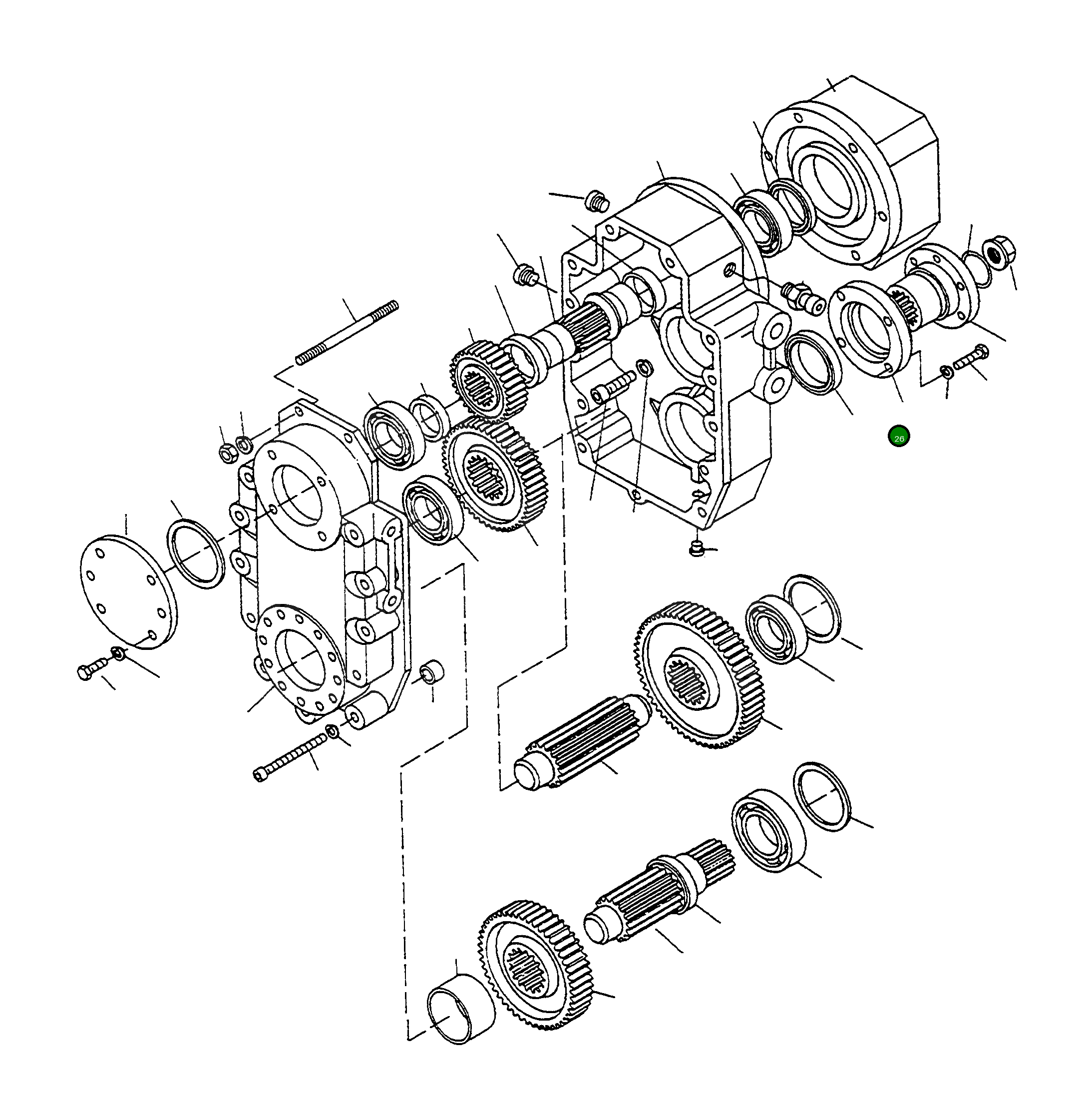 Крышка 4919087M1 Komatsu