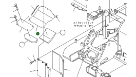Крышка 22B-54-12321 Komatsu
