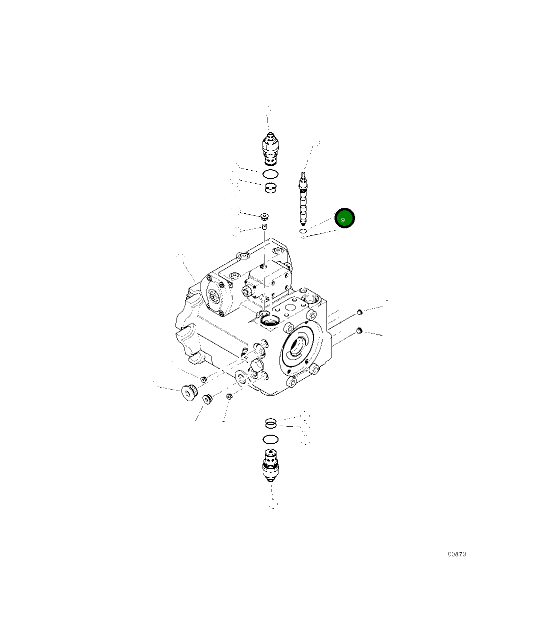 Кольцо уплотнительное (O-Ring) 20337 Komatsu